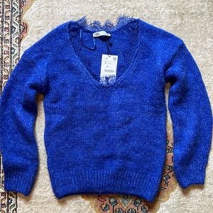 ZARA brand NEW adorable sweater from France